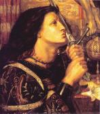 Joan of Arc Dante Gabriel Rossetti