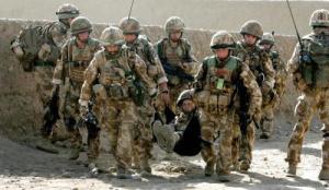 The team supports each other as the going gets tough